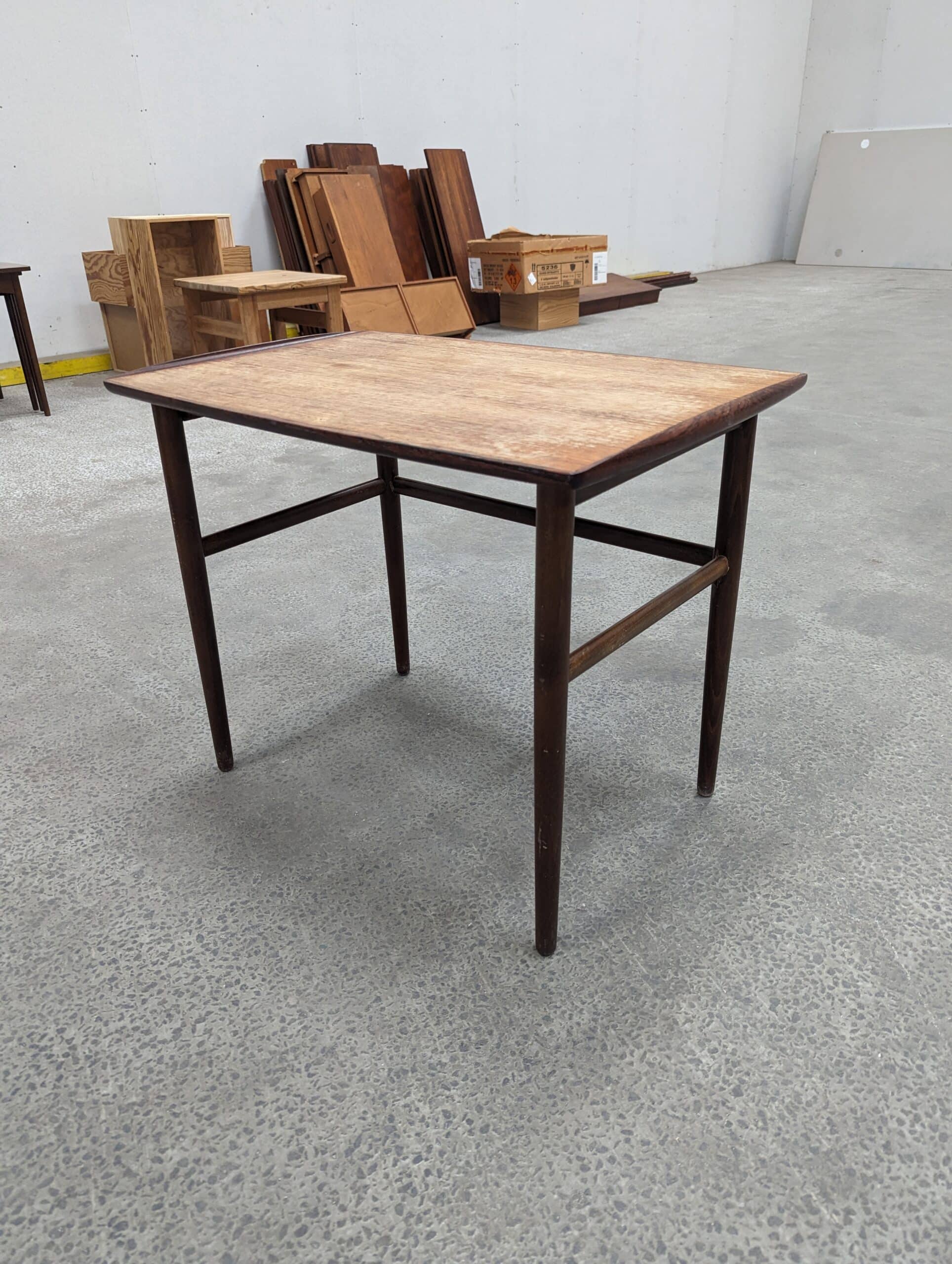 indskudsbord/sofabord af palisander