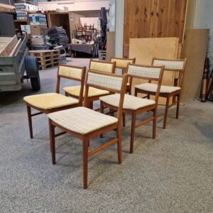 Seks spisestole, Vestervig Eriksen, teak - Image 2