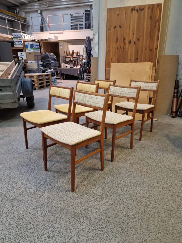 Seks spisestole, Vestervig Eriksen, teak - Image 2