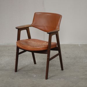 Armstol i palisander, Erik Kirkegaard model 43, Høng Stolefabrik - Image 6