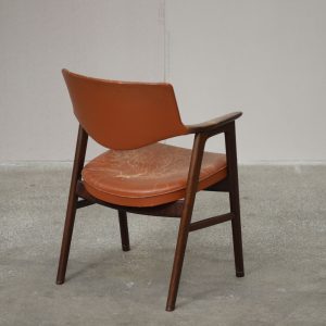 Armstol i palisander, Erik Kirkegaard model 43, Høng Stolefabrik - Image 9