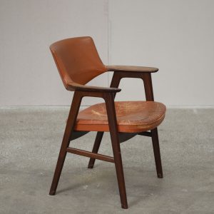 Armstol i palisander, Erik Kirkegaard model 43, Høng Stolefabrik - Image 10