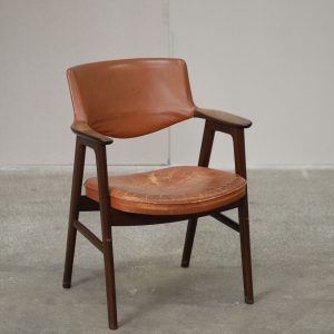 Armstol i palisander, Erik Kirkegaard model 43, Høng Stolefabrik - Image 1