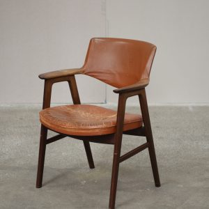 Armstol i palisander, Erik Kirkegaard model 43, Høng Stolefabrik - Image 2