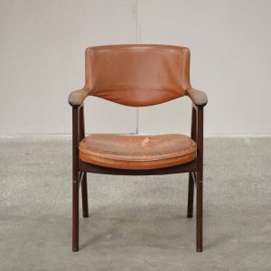 Armstol i palisander, Erik Kirkegaard model 43, Høng Stolefabrik - Image 5