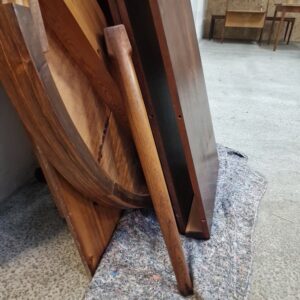 Rundt spisebord i palisander med tre tillægsplader, Harry Østergaard - Image 5