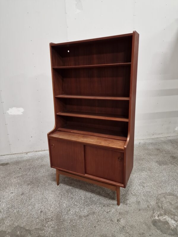 Bornholmerreol med skydelåger, teak, Johannes Sorth