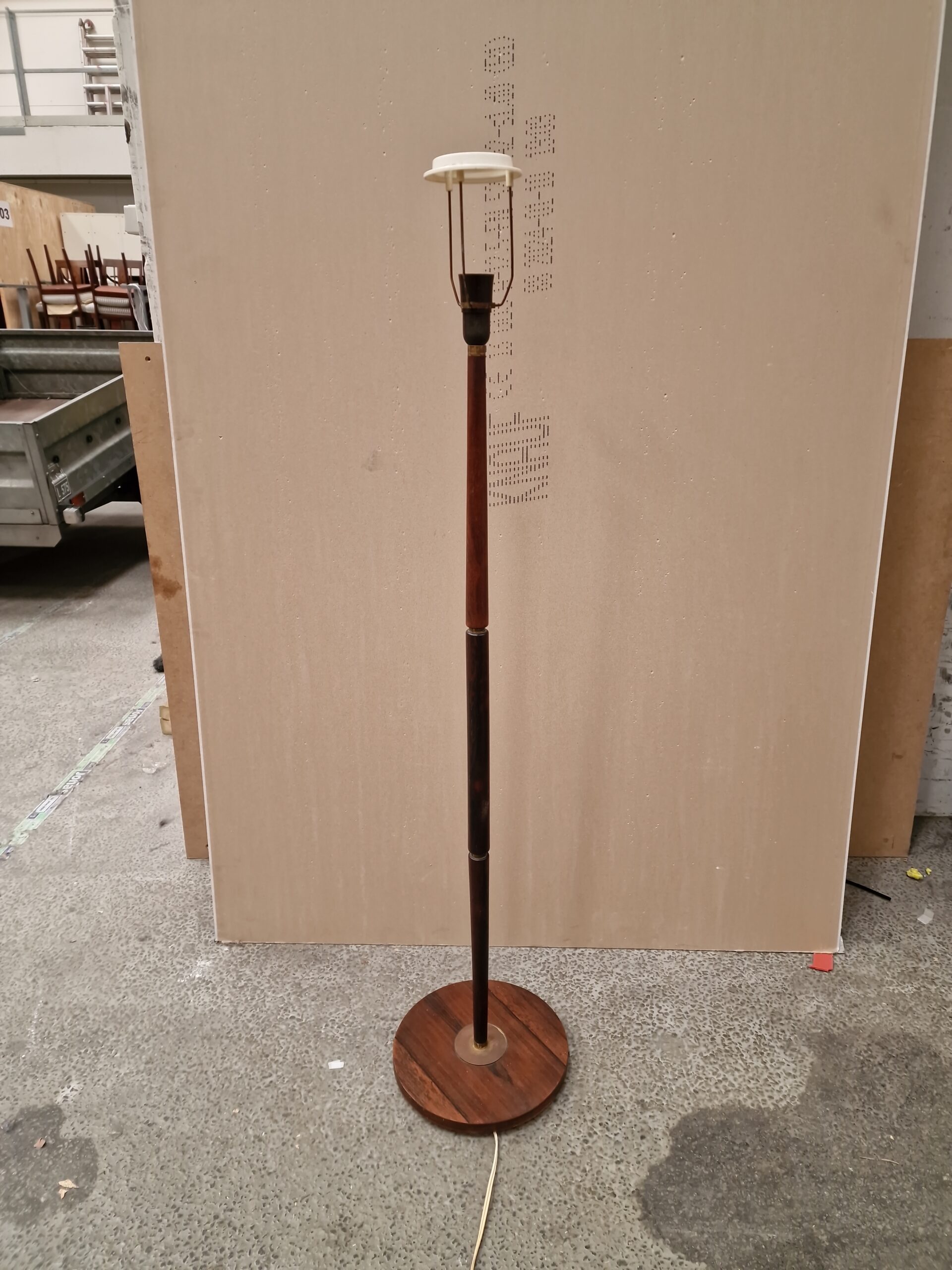 Standerlampe, palisander - Image 1