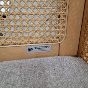 Topersoners sofa i bøgetræ med fransk flet - Image 14