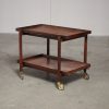 Poul Hundevad. Bakkebord/serveringsvogn med udtræk, palisander