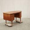 Nyreformet skrivebord, teak