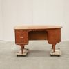 Nyreformet skrivebord, teak