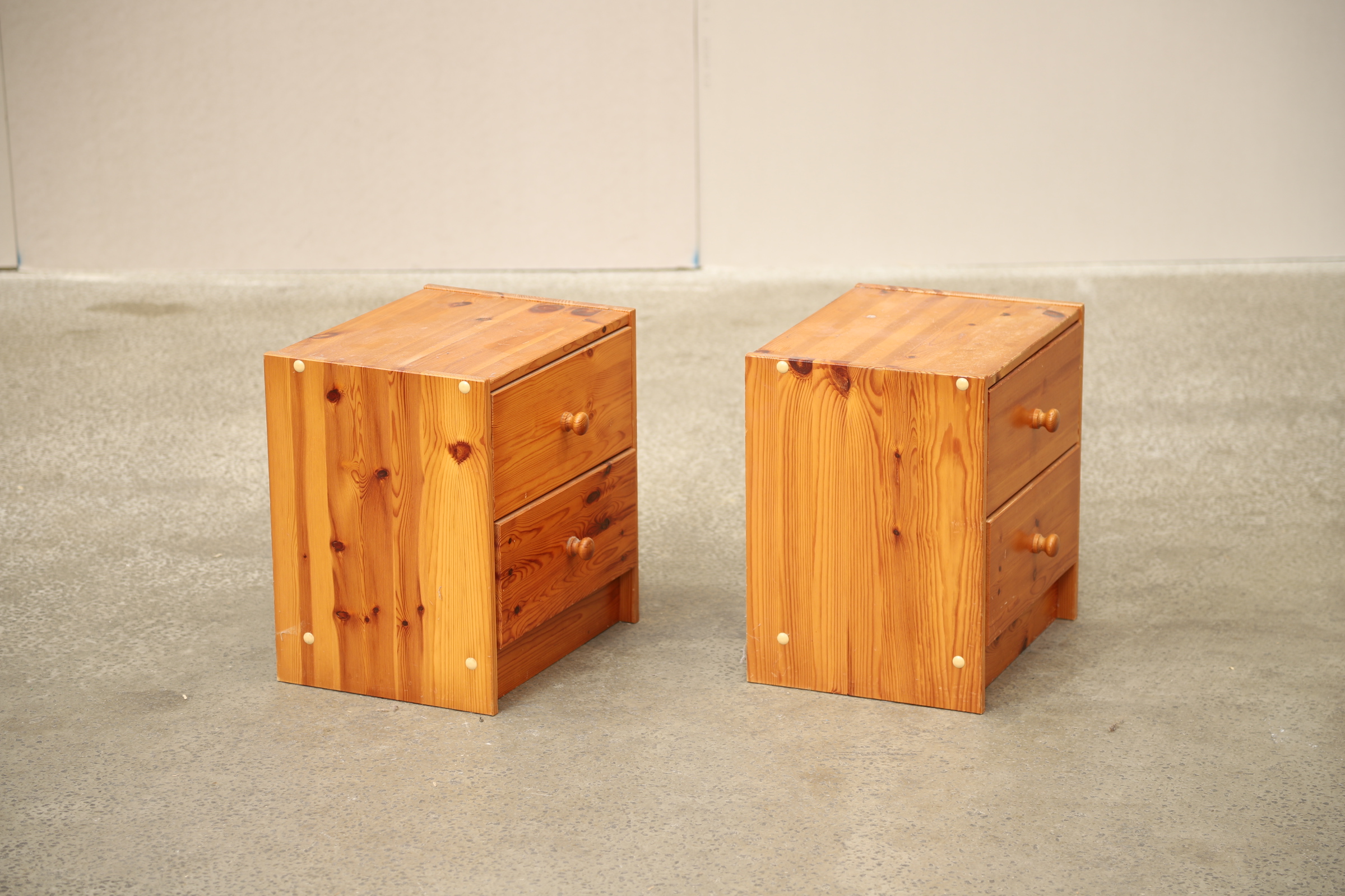 Sæt natborde i fyrretræ - Image 4