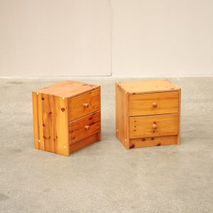 Sæt natborde i fyrretræ - Image 1