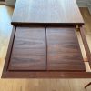 Spisebord med tillægsplader, teak, J.L.Møller