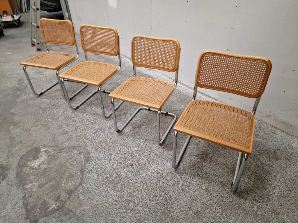 Frisvingerstole, fire stk