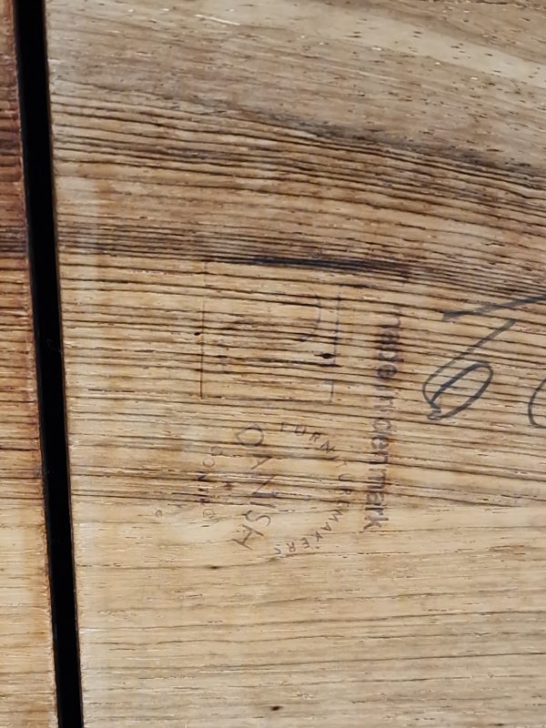 Kvadratisk spisebord i palisander, med vendbar spilleplade, af Hundevad