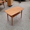 Sidebord/sofabord med hylde, teak