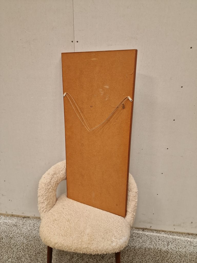 Spejl over entrekommode, teak