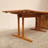 Børge Mogensen, Spisebord med shakerstel og tillægsplader, model C18, egetræ