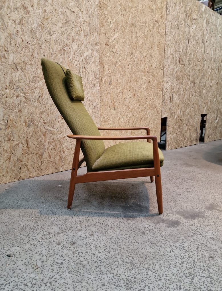 Lænestol, teak, Søren Ladefoged