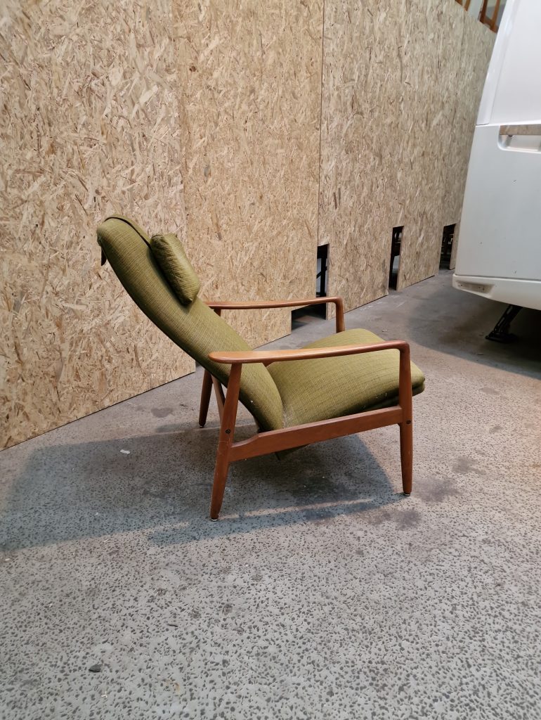 Lænestol, teak, Søren Ladefoged