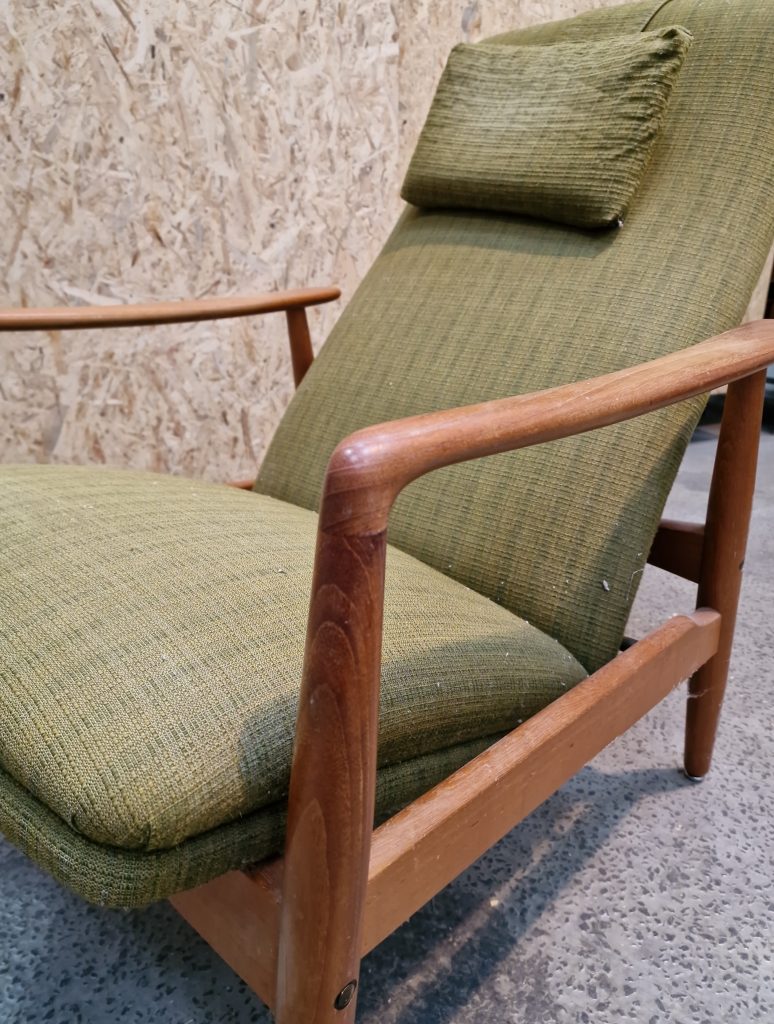 Lænestol, teak, Søren Ladefoged