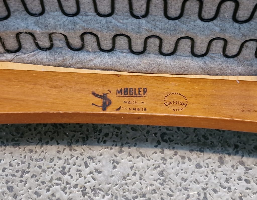 Lænestol, teak, Søren Ladefoged