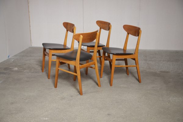 Spisestole, fire stk, Farstrup model 210