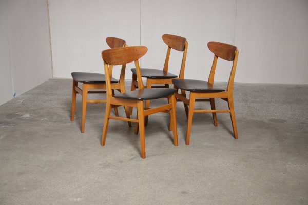 Spisestole, fire stk, Farstrup model 210