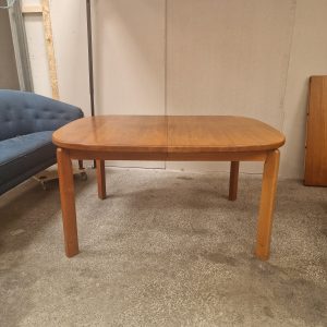 Spisebord, ovalt, med to tillægsplader, teak, Skovmand & Andersen - Image 15