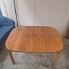 Spisebord, ovalt, med to tillægsplader, teak, Skovmand & Andersen
