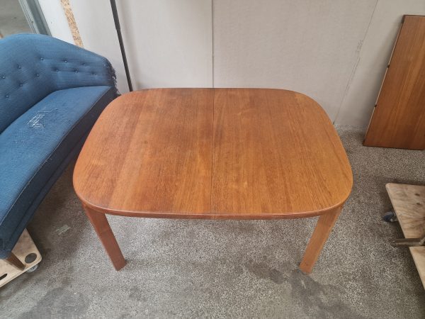 Spisebord, ovalt, med to tillægsplader, teak, Skovmand & Andersen - Image 21