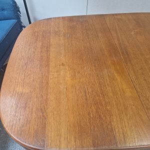 Spisebord, ovalt, med to tillægsplader, teak, Skovmand & Andersen - Image 21