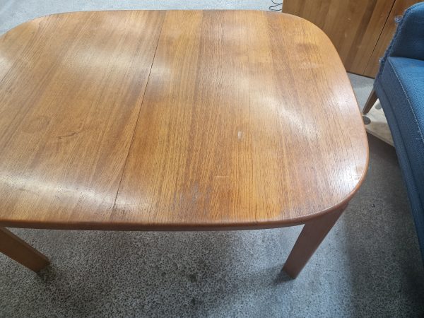Spisebord, ovalt, med to tillægsplader, teak, Skovmand & Andersen - Image 19