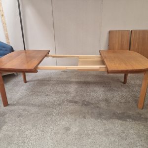 Spisebord, ovalt, med to tillægsplader, teak, Skovmand & Andersen - Image 23