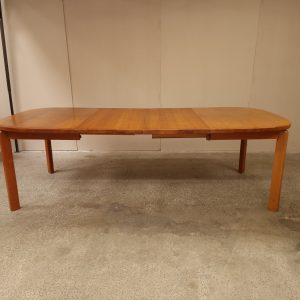 Spisebord, ovalt, med to tillægsplader, teak, Skovmand & Andersen - Image 17