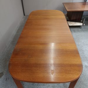 Spisebord, ovalt, med to tillægsplader, teak, Skovmand & Andersen - Image 26