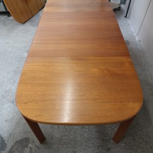 Spisebord, ovalt, med to tillægsplader, teak, Skovmand & Andersen - Image 25