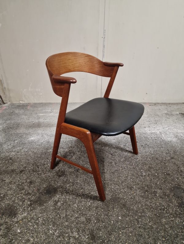 Én spisestol, teak, Kai Kristiansen model 32 - Image 2