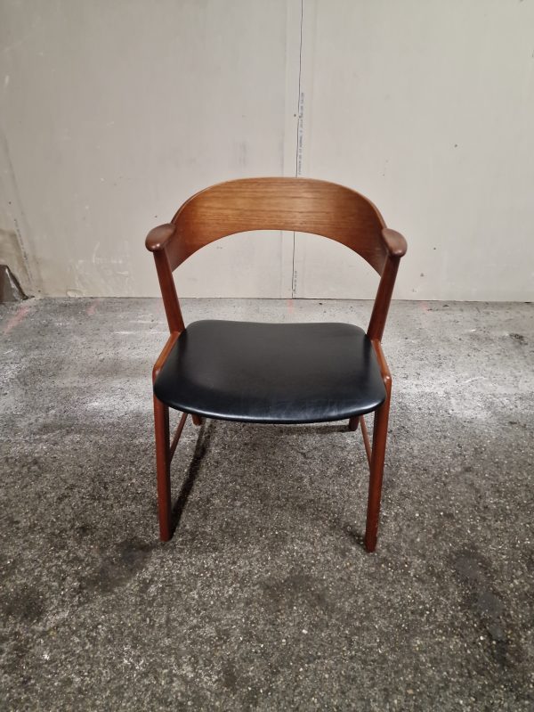 Én spisestol, teak, Kai Kristiansen model 32 - Image 3