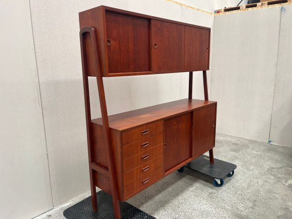 Todelt skænk, teak