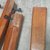 Rundt teak spisebord med to tillægsplader, Skovby