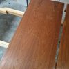 Rundt teak spisebord med to tillægsplader, Skovby