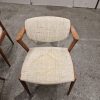 Seks spisestole, Kai Kristiansen model 42,teak, til ompolstring