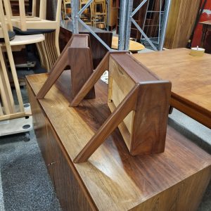 Sæt natborde, teak, Ølholm