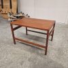 Sofabord, kantet, teak