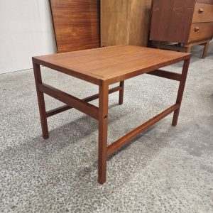 Sofabord, kantet, teak - Image 7