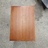 Sofabord, kantet, teak