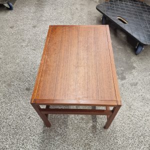 Sofabord, kantet, teak - Image 9